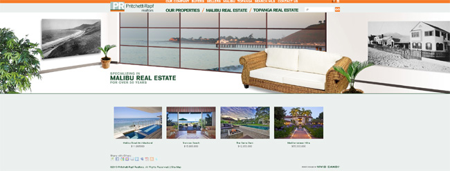 malibu web design pritchett-rapf