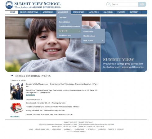summit view school website
