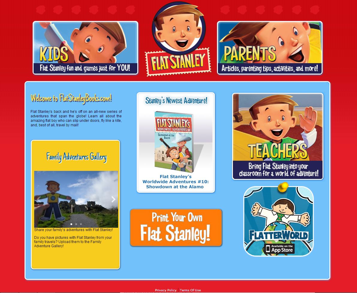 flat stanley website