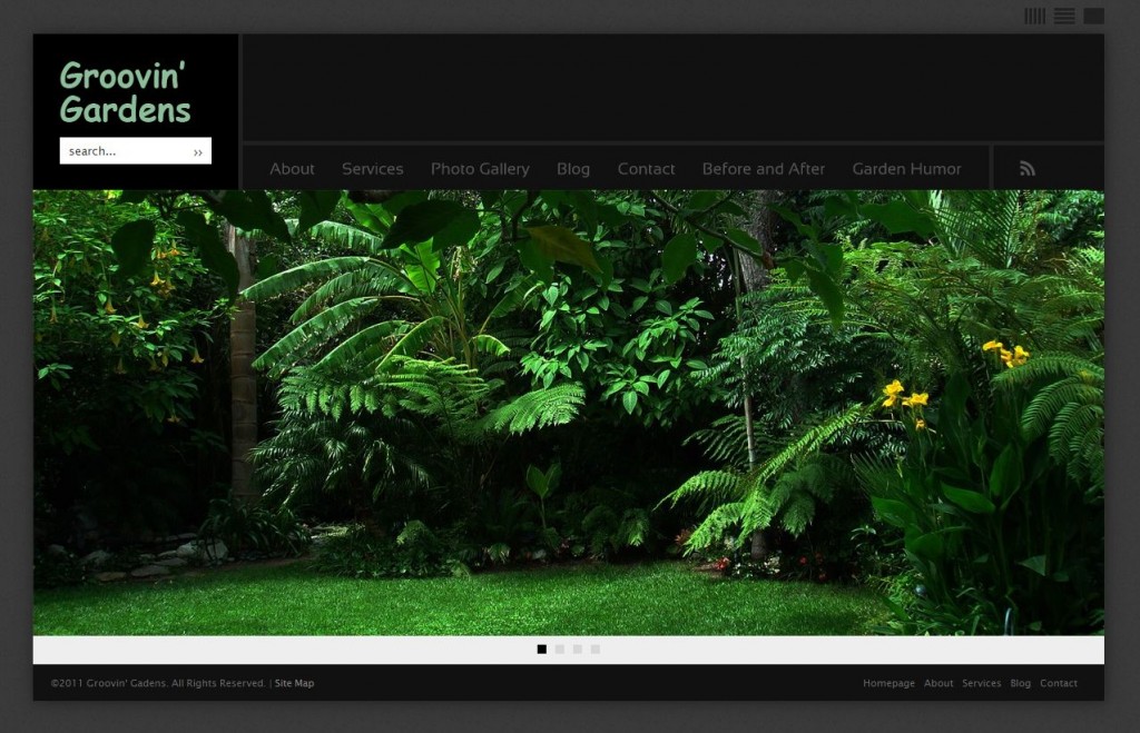 groovin gardens website