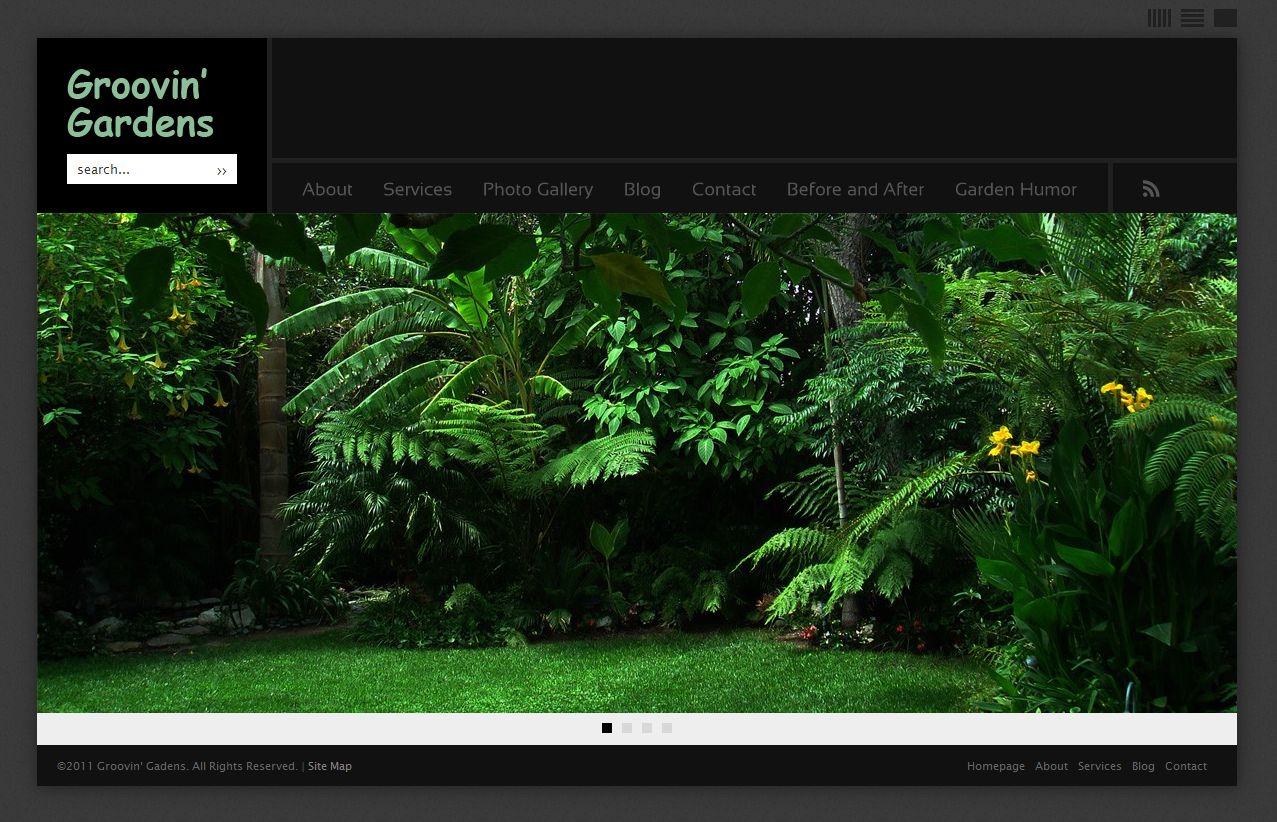 groovin gardens website