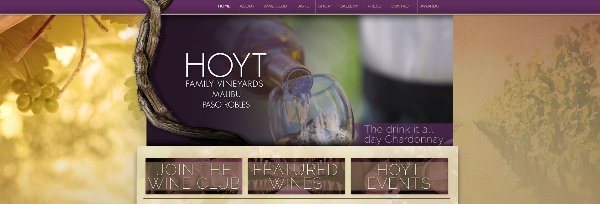 hoyt family vineyards website