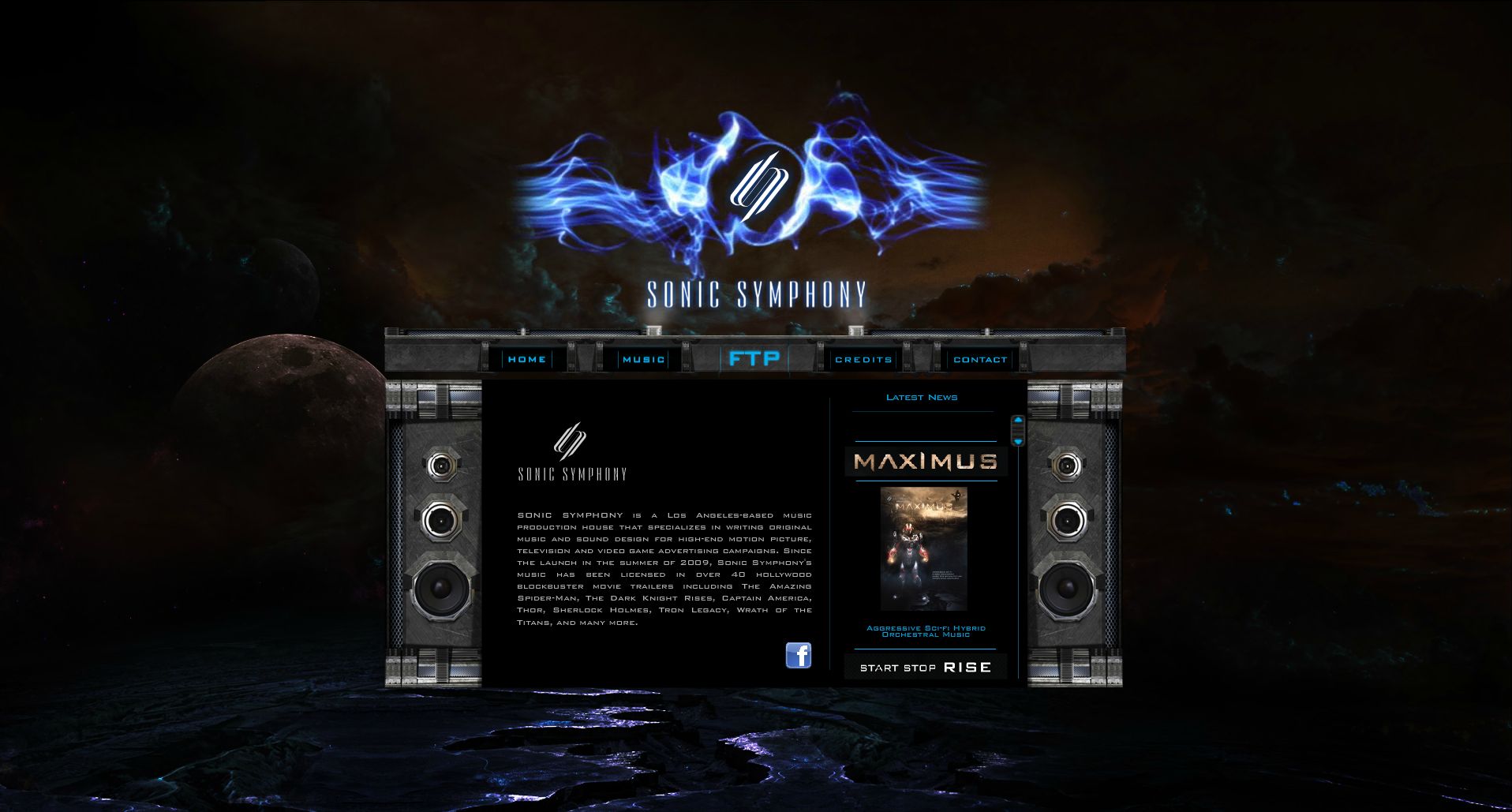 sonic symphony website