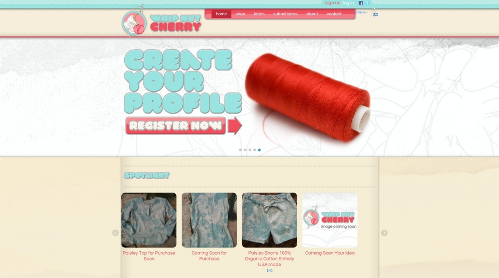 whip nut cherry website