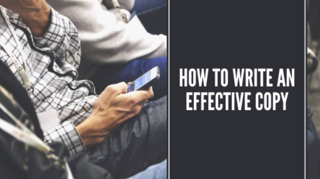 how to write an effective copy banner