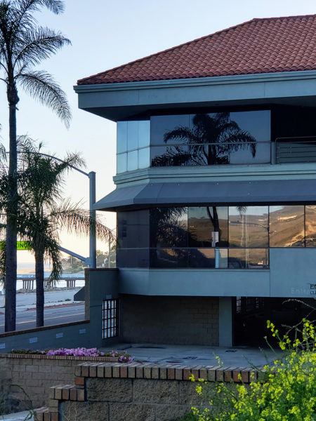 outside office photography